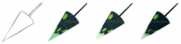 オリジナル　武器　イラスト　スピア　近未来