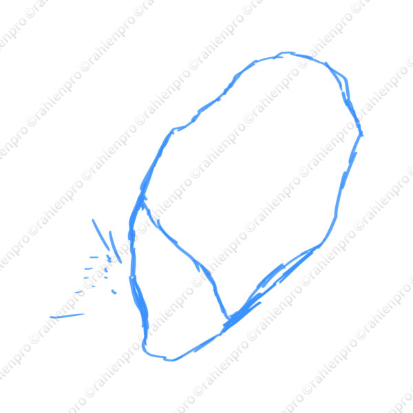 オリジナル ファンタジー ゲーム アイテム イラスト ラフ 火打ち石