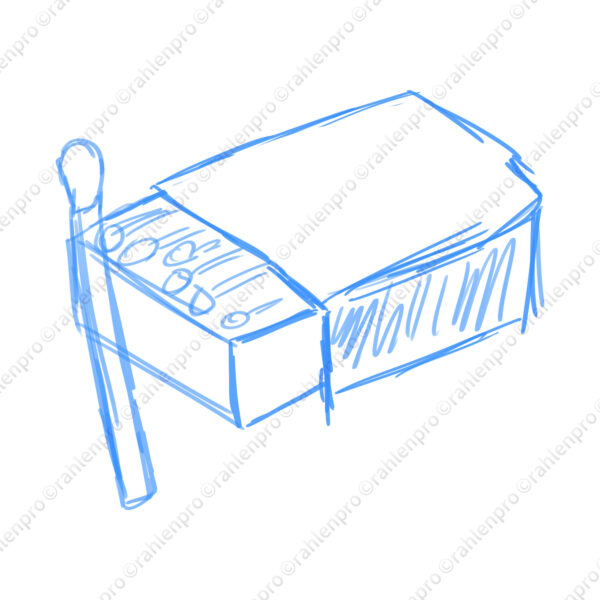 オリジナル ファンタジー ゲーム アイテム イラスト ラフ マッチ