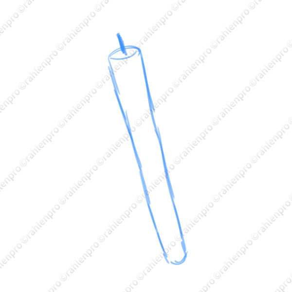 オリジナル ファンタジー ゲーム アイテム イラスト ラフ ろうそく