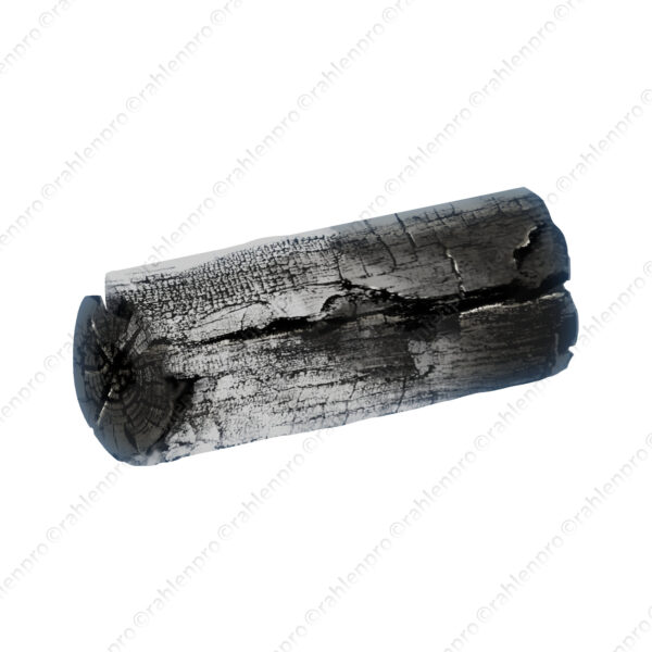 オリジナル ファンタジー ゲーム アイテム イラスト リアルタッチ 木炭