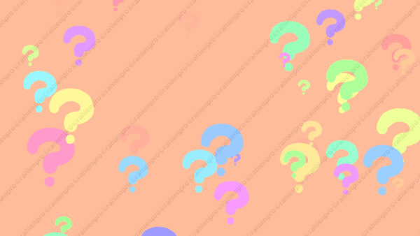 オリジナル　背景　イラスト　素材　疑問符　ハテナ