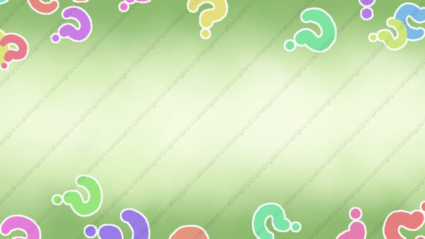 オリジナル　背景　イラスト　素材　疑問符　ハテナ