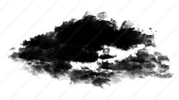 オリジナル　背景　イラスト　素材　シルエット　雲