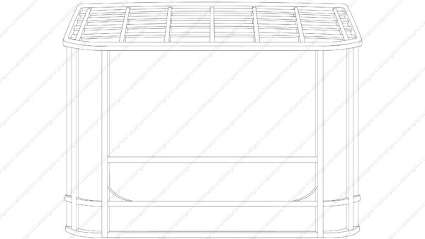 オリジナル アイテム イラスト 線画 ビールケース