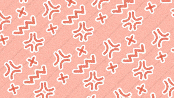 オリジナル　背景　イラスト　素材　イライラ　怒る　怒りマーク　ポップ　パターン