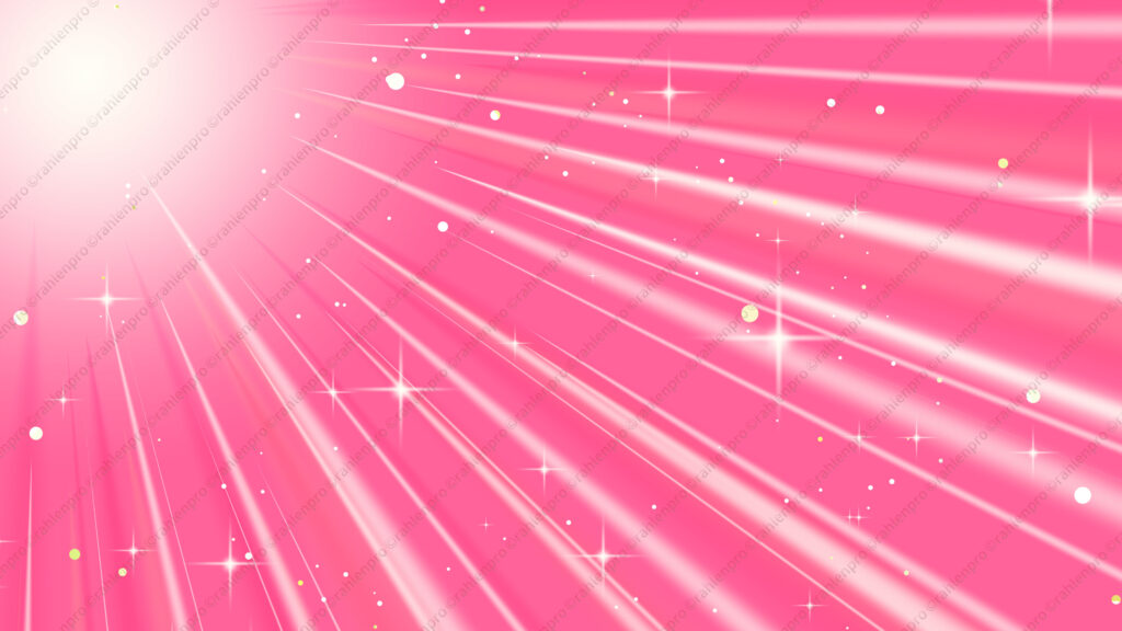 オリジナル　背景　イラスト　素材　ポジティブ　ハッピー　キラキラ　集中線