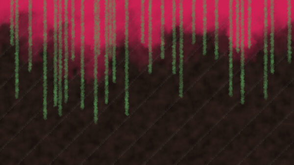 オリジナル　背景　イラスト　素材　ネガティブ　流線