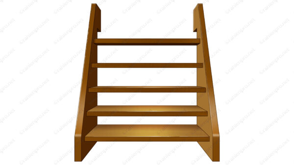 オリジナル　アイテム　イラスト　階段