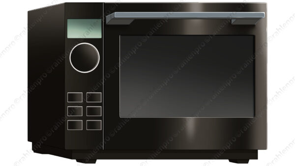 オリジナル　アイテム　イラスト　電子レンジ