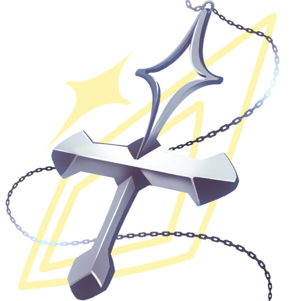 オリジナル　ゲーム　アイテム　アイコン　イラスト　ファンタジー　十字架　鎖