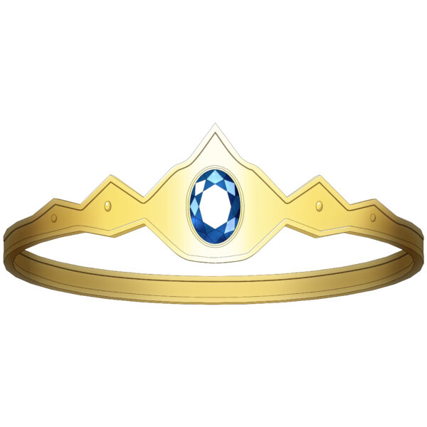 オリジナル　アクセサリー　イラスト　ファンタジー　金　宝石　王冠