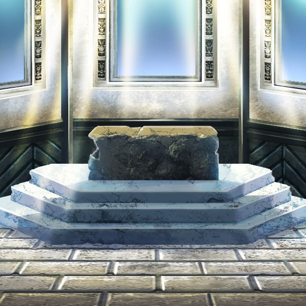 オリジナル　ゲーム　背景　イラスト　ファンタジー　教会