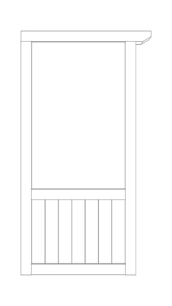 オリジナル　アイテム　イラスト　和風　衝立　線画