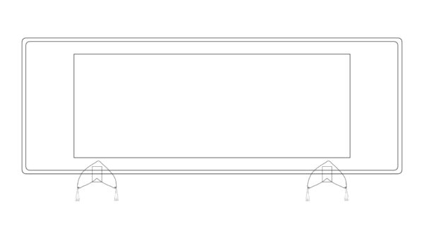 オリジナル　アイテム　イラスト　和風　額縁　線画