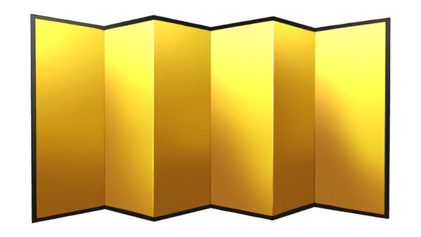 オリジナル　アイテム　イラスト　和風　金　屛風