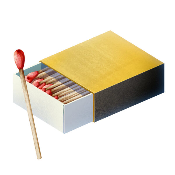 オリジナル　ゲーム　アイテム　イラスト　マッチ箱　リアルタッチ