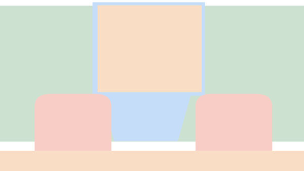 オリジナル 背景 イラスト YouTube 横 動画 配信 現代 ニュース スタジオ セット ラフ