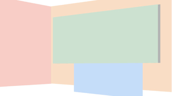 オリジナル 背景 イラスト YouTube 横 動画 配信 現代 ニュース スタジオ セット ラフ