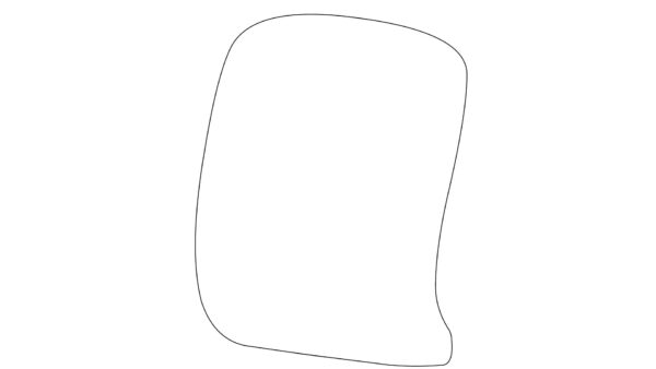 オリジナル アイテム イラスト 椅子 背もたれ 線画