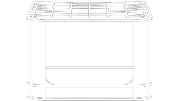 オリジナル アイテム イラスト 線画 ビールケース