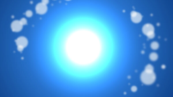 オリジナル　背景　イラスト　ポジティブ　キラキラ　明るい　イメージ