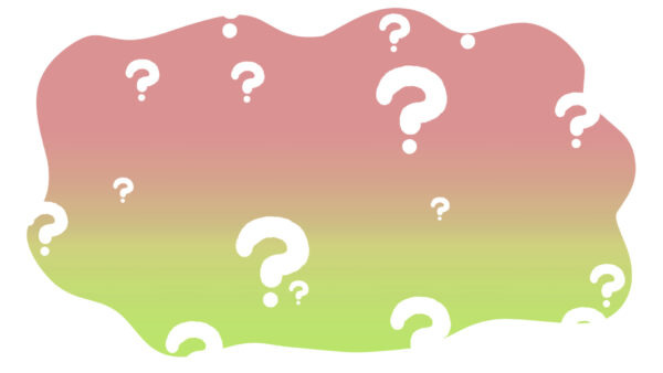 オリジナル　背景　イラスト　疑問　はてな　イメージ