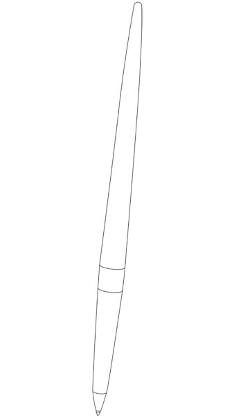 オリジナル　アイテム　イラスト　現代　ボールペン　線画